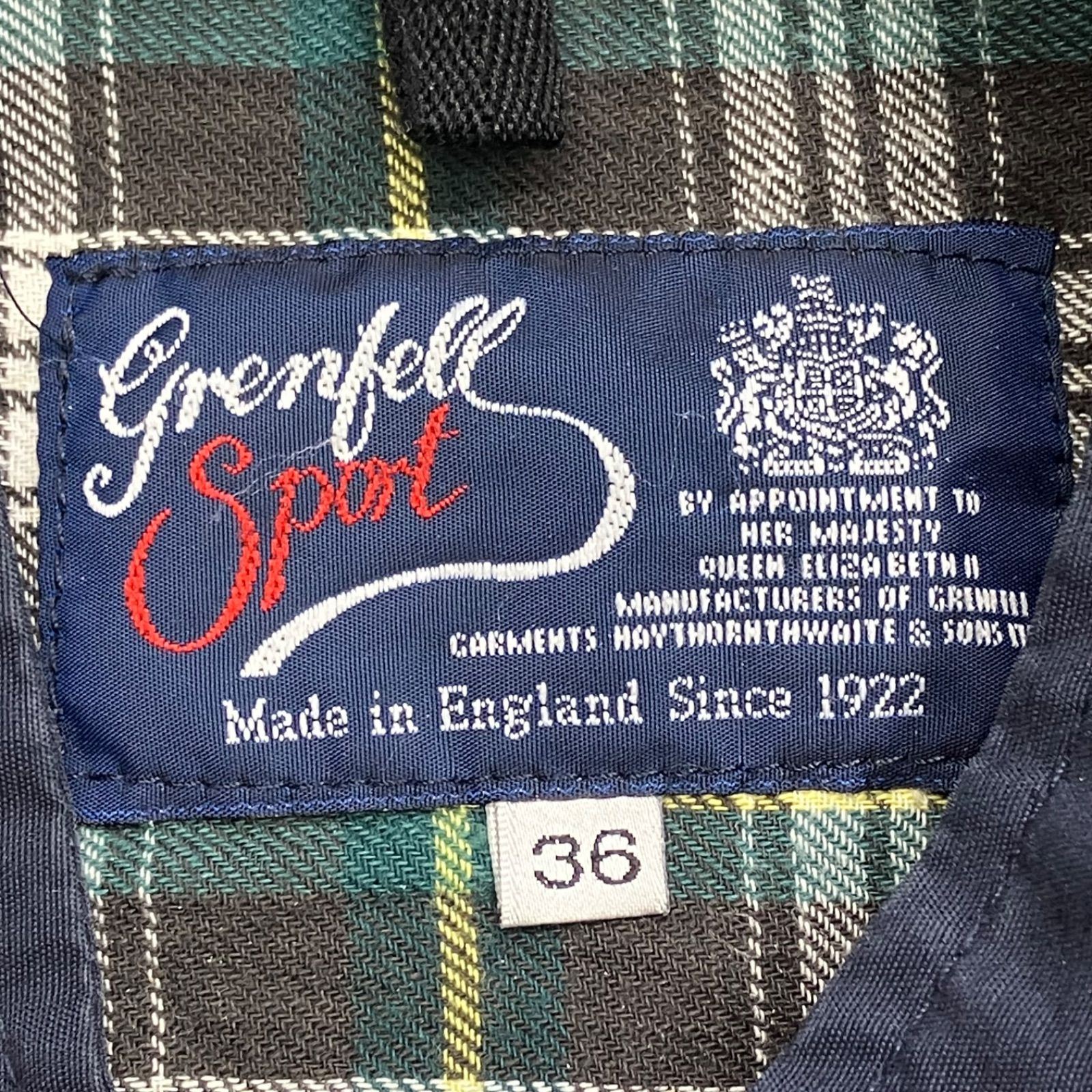 Grenfell Sportグレンフェルスポーツ ダウンベスト S イギリス製 Grenfell Sportグレンフェルスポーツ ダウンベスト S イギリス製