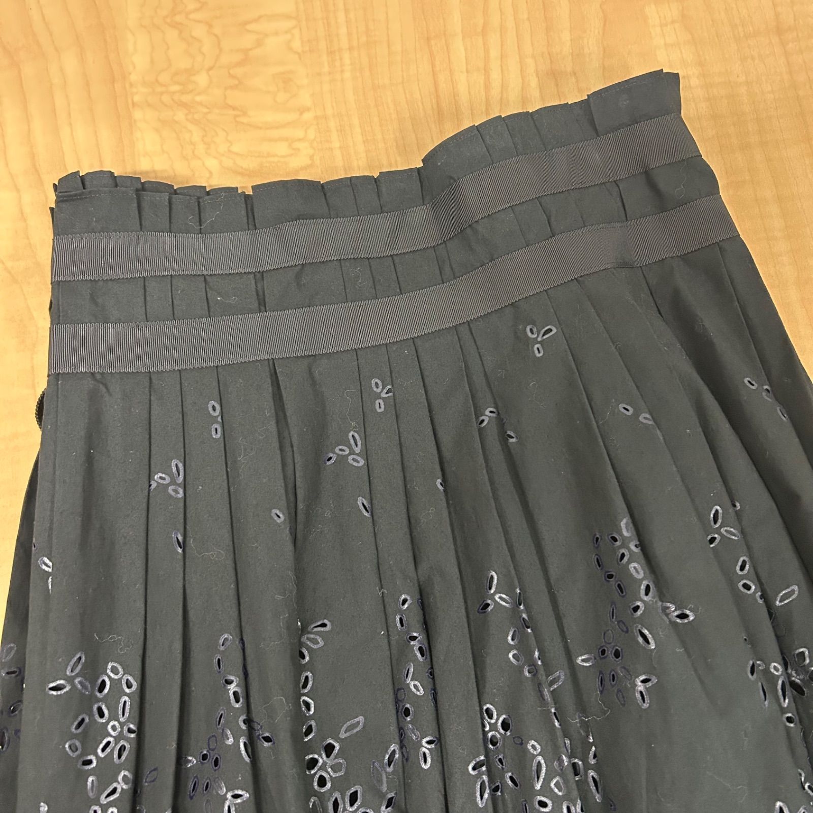 sacai サカイ コレクションライン ラッ プスカート レース変形