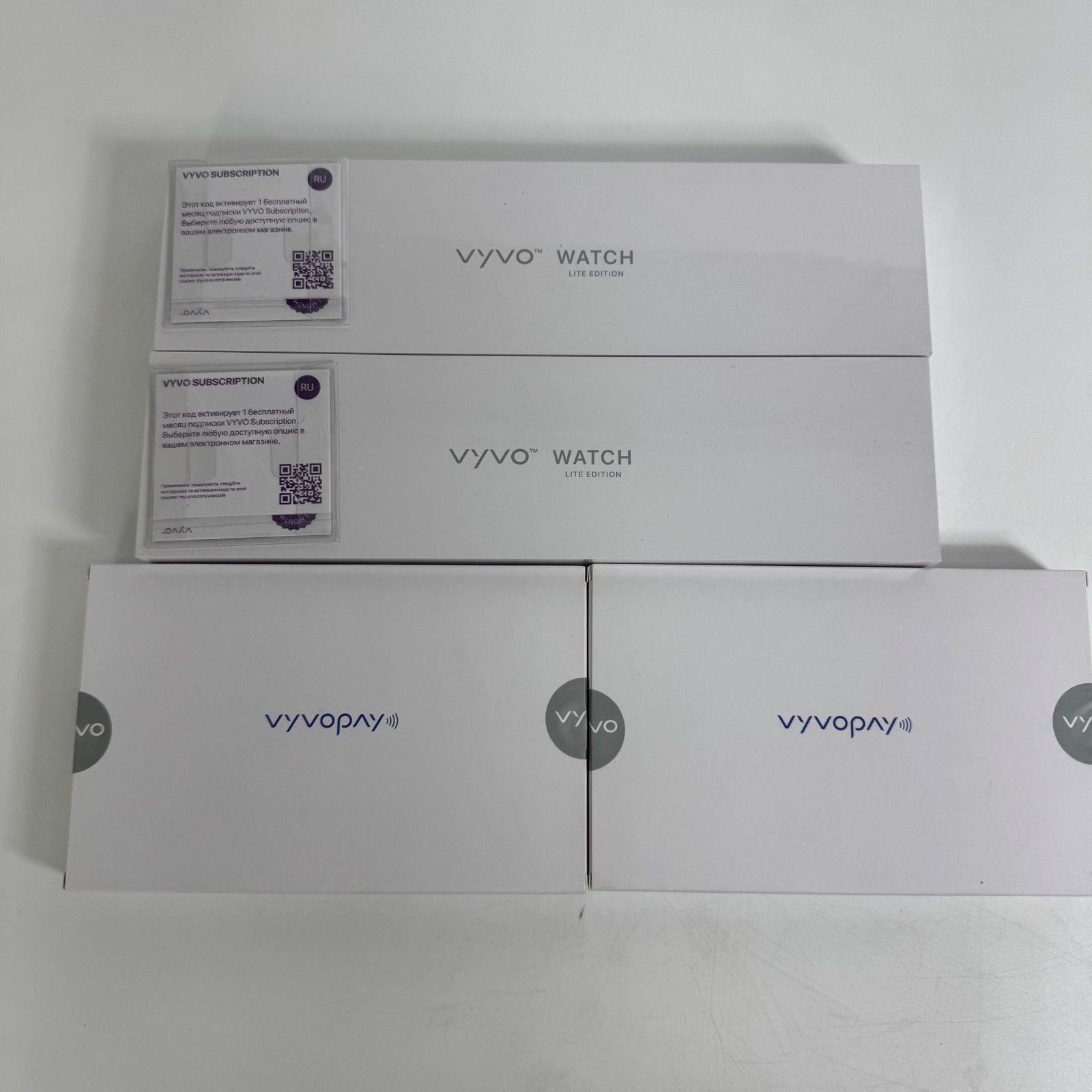 新品 VYVO WATCH Lite Edition＆VYVOPAY ストラップセット 非