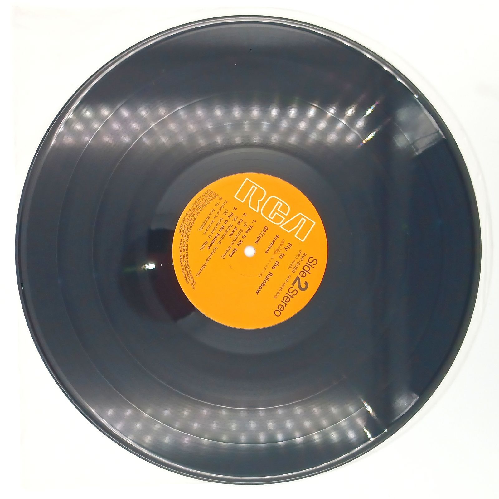 視聴確認済] スコーピオンズ / 電撃の蠍団 - 1976 日本盤 レコード