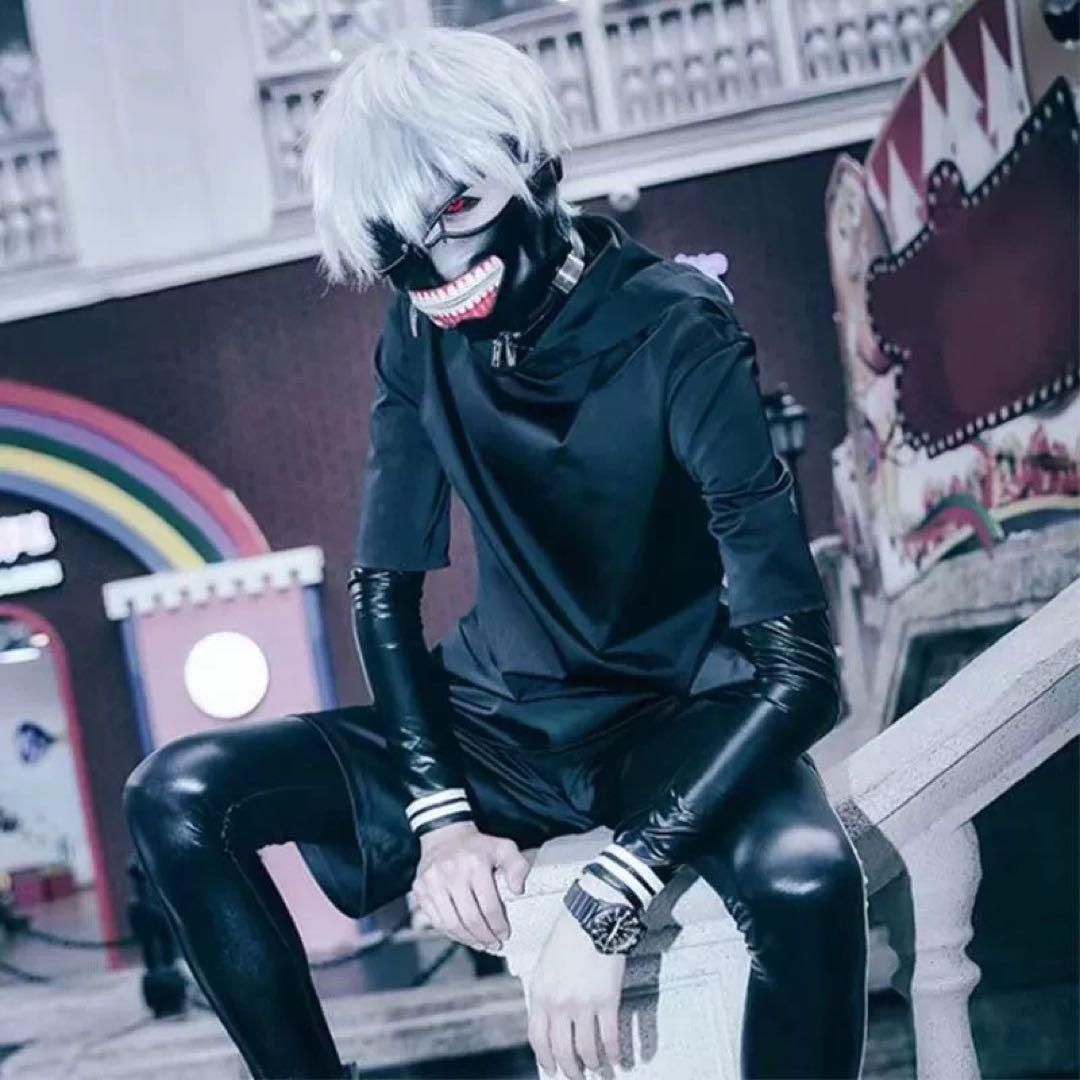 東京喰種トーキョーグール金木研コスプレ戦闘服ストレ