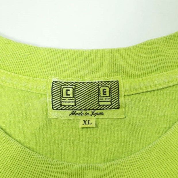 C.E シーイー 日本製 DESIGN OVERDYE T グラフィックプリントT