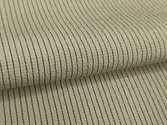 平和屋着物□極上 本塩沢 単衣 縞 逸品 DZAA7341kh5