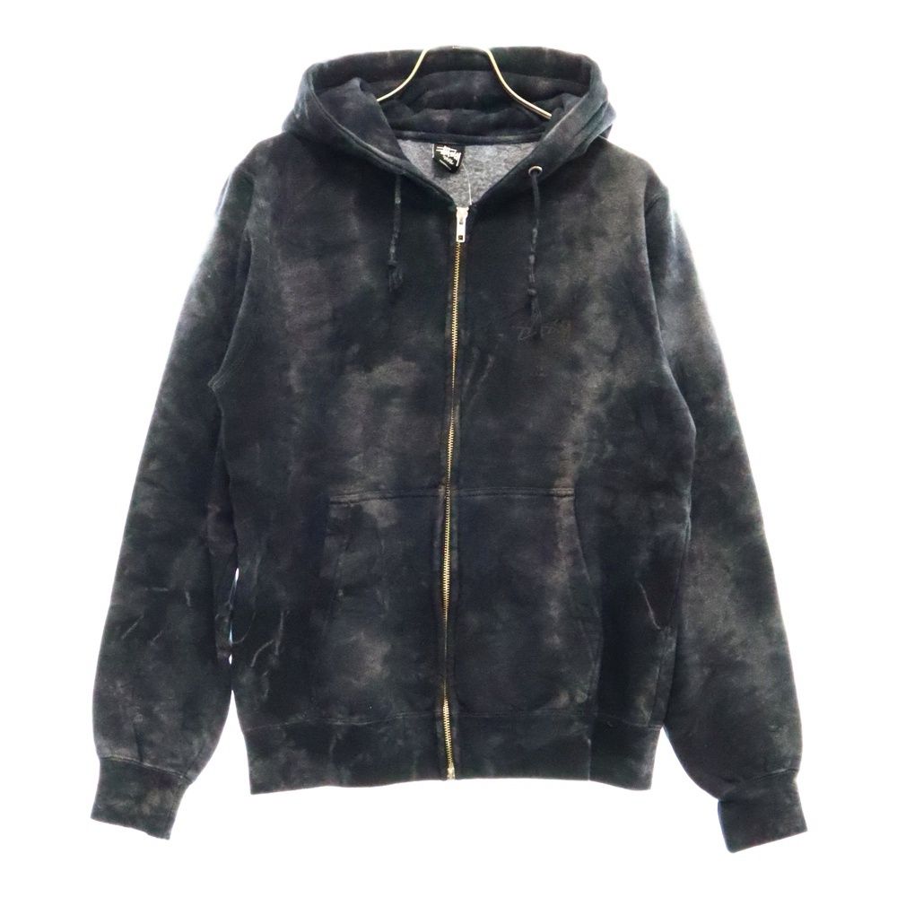 STUSSY (ステューシー) ワンポイントロゴ タイダイ ジップアップ  