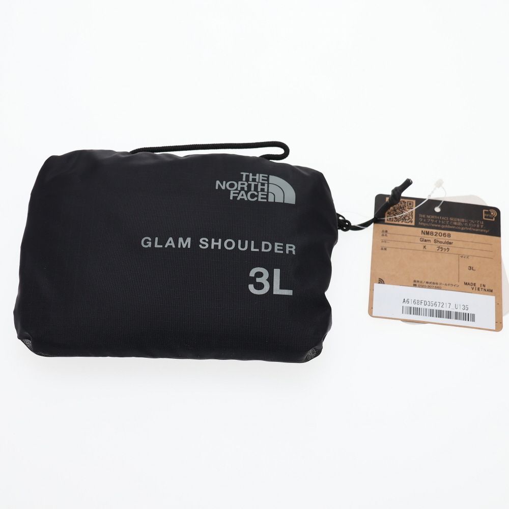 U135  ザ・ノース・フェイス THE NORTH FACEグラムショルダー Glam Shoulder NM82068 ブラック(K)　A6168FD3567217
