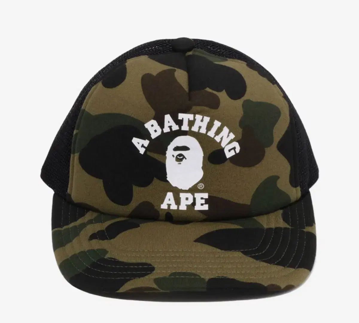 A BATHING APE 迷彩 スナップバックキャップ A BATHING APE - 定価9720円 新品 エイプ 猿迷彩カレッジ