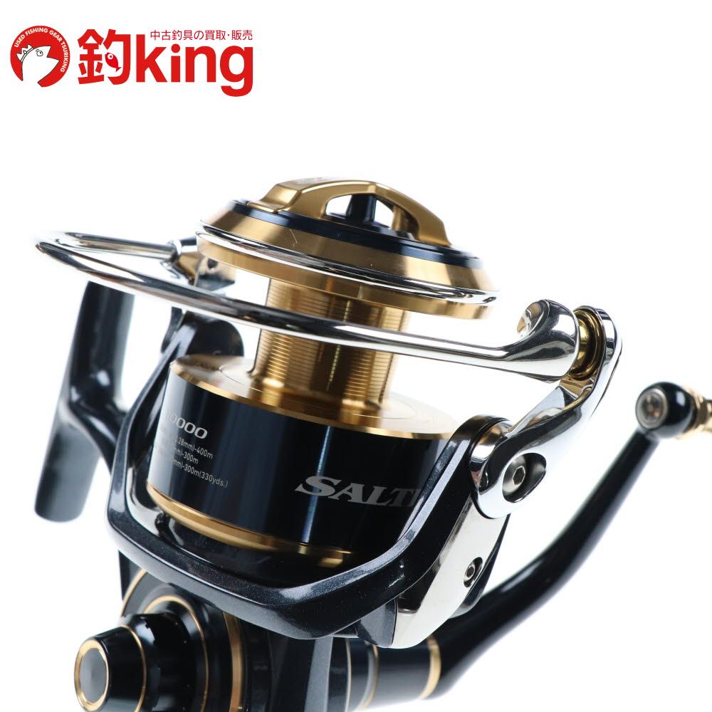 20ソルティガ10000p slp14000スプールに交換 リール 20ソルティガ