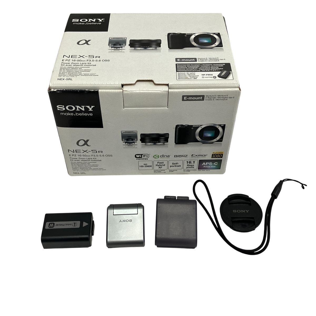 SONY NEX 5 R E PZ 16 50 mm F 3 6 OSS レンズキット ミラーレス一眼カメラ APS C