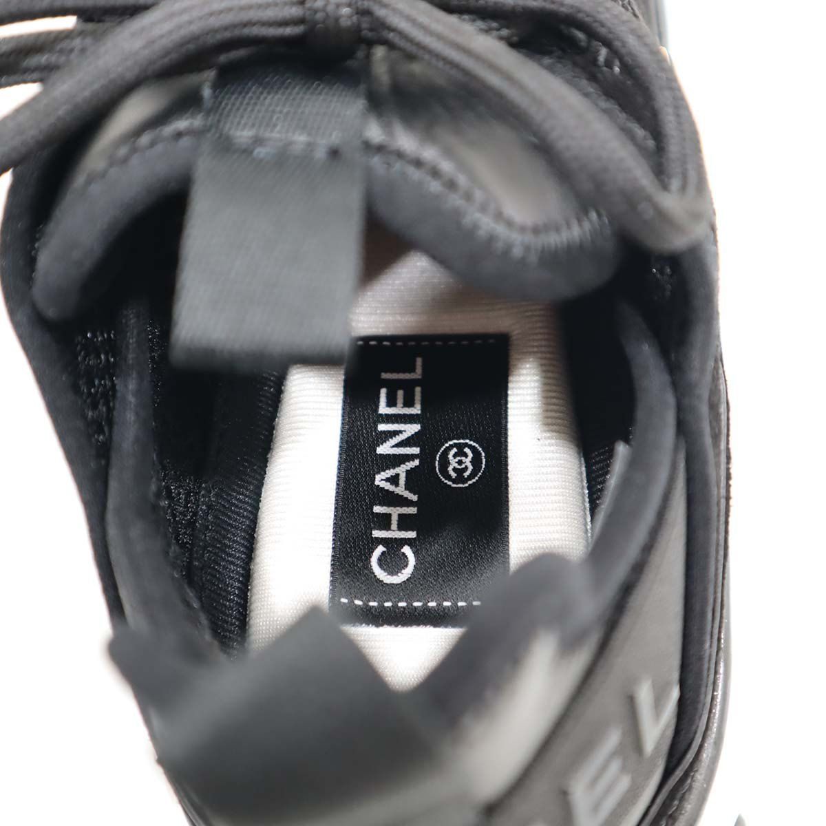 シャネル CHANEL 靴 スニーカー G45331 B14494 サイズ 39 25 ブラック
