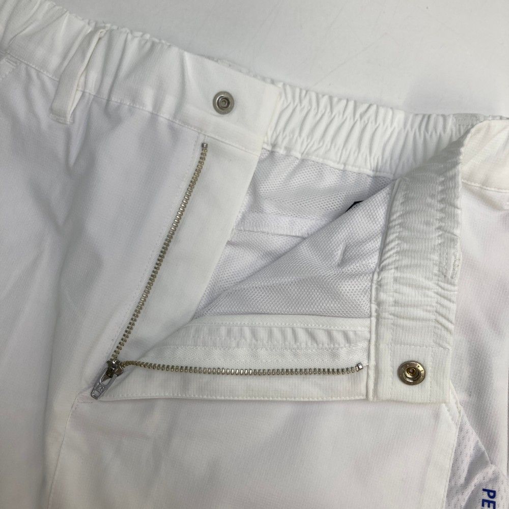 サイズ：0 PEARLY GATES パーリーゲイツ 裏メッシュ スカート ホワイト