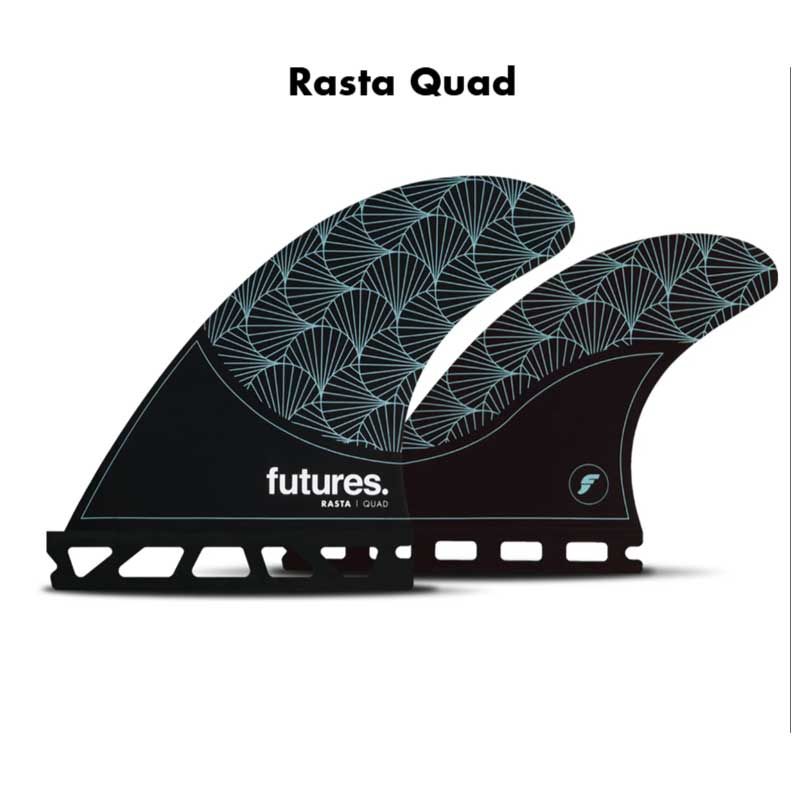 RASTA フューチャー フィン – Neutral Surfer FUTURES FIN Rasta