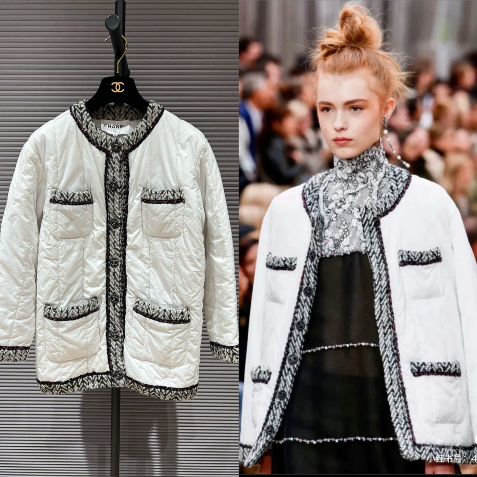 CHANEL P59906V45660 JACKET シャネルジャケット 36 白 新品同様