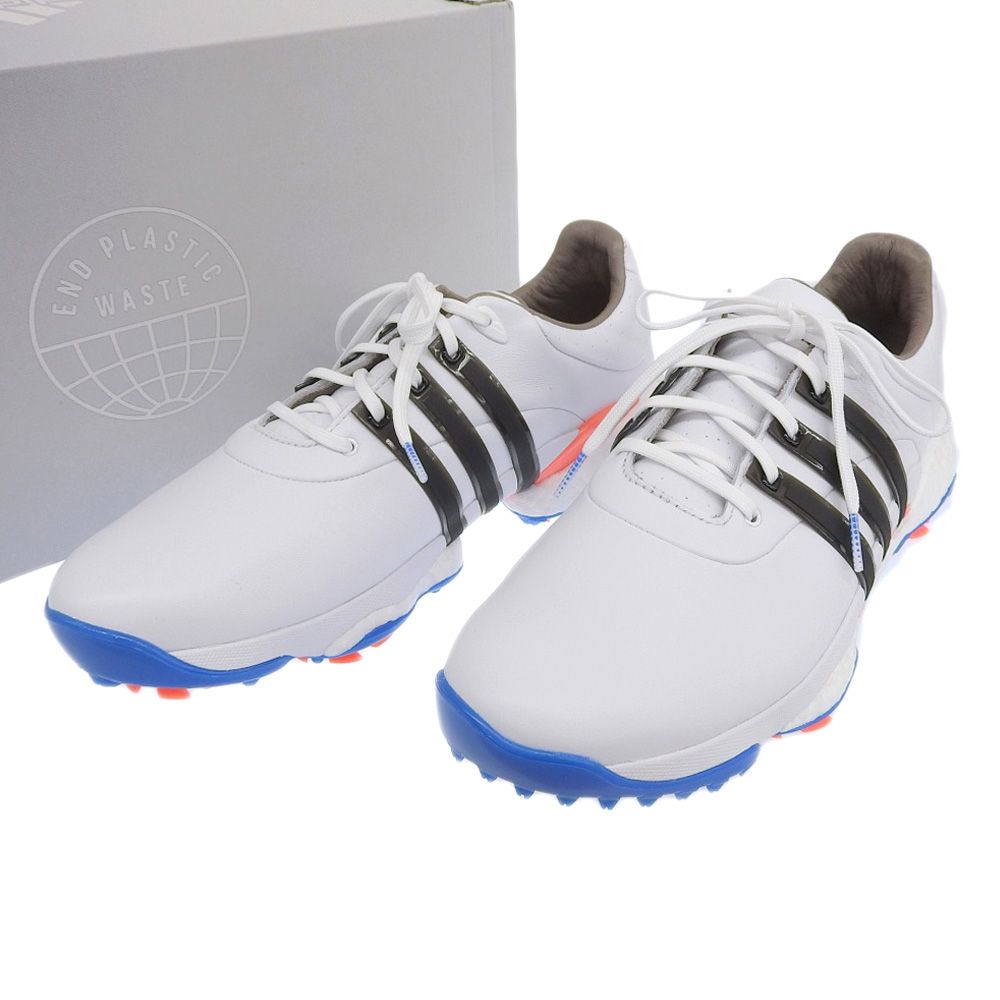 本物保証】 箱付 新品同様 アディダス ADIDAS ゴルフシューズ