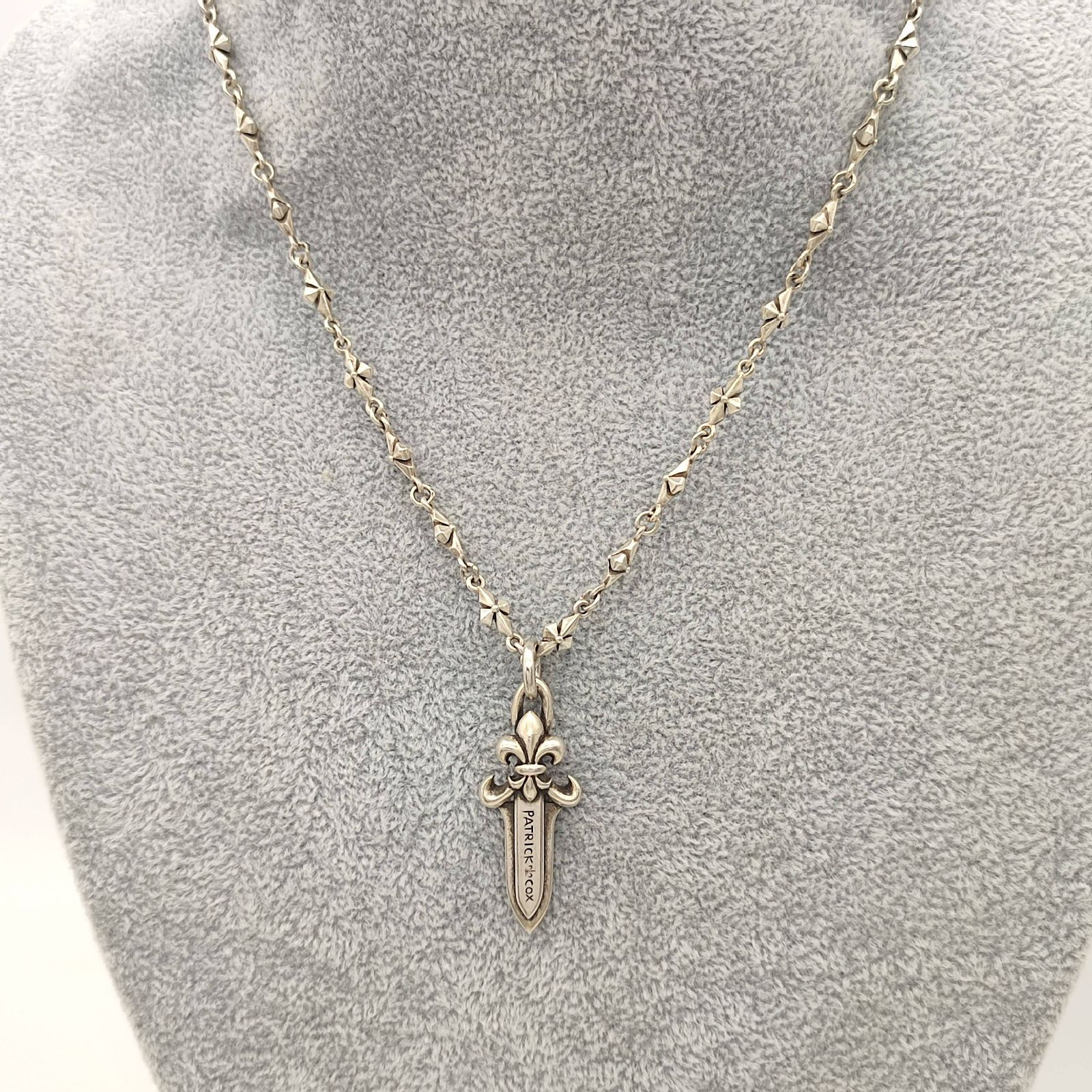 美品】patrick cox パトリックコックス ユリの紋章 ソード