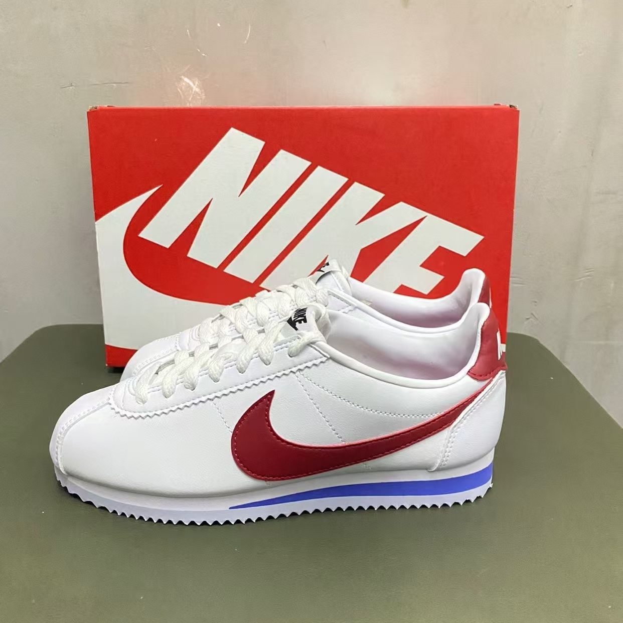 NIKE CORTEZ BASIC LEATHER レザーコルテッツ トリコ - メルカリ