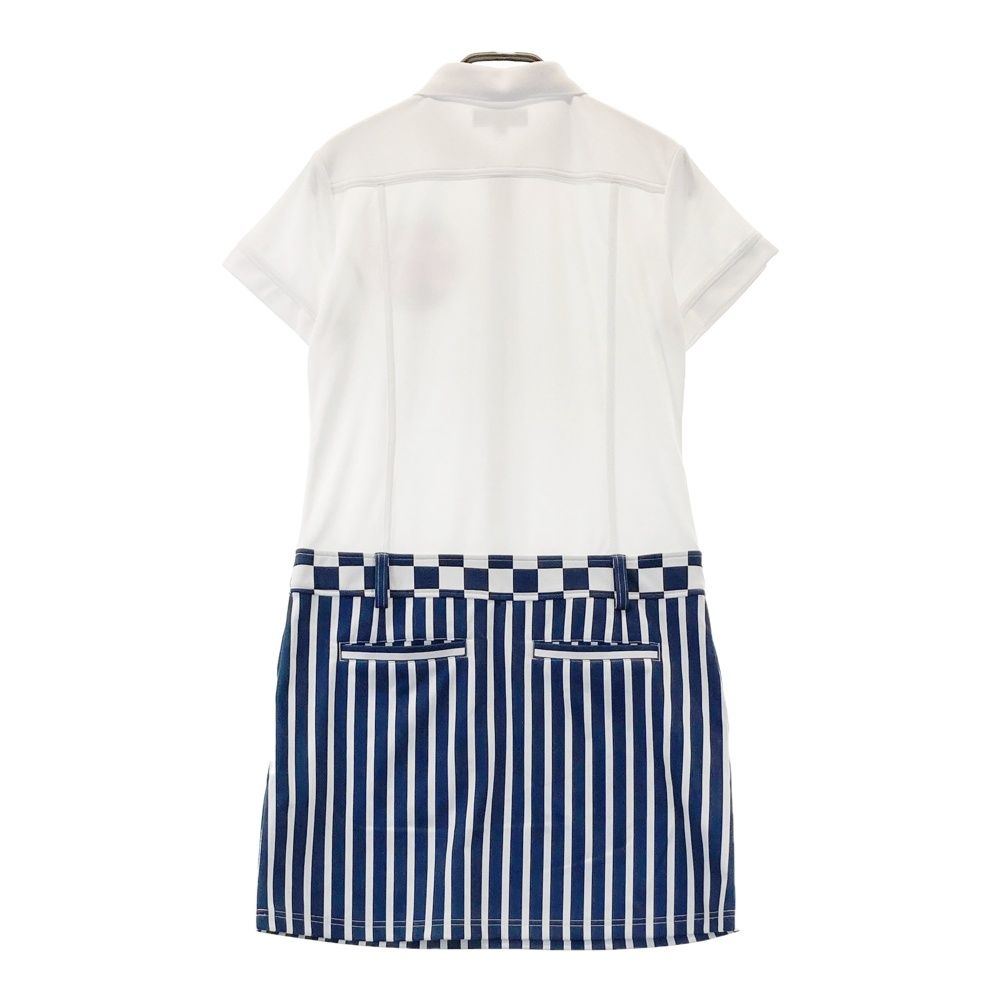 キャロウェイ ストライプ レッド ホワイト ワンピース サイズ：M