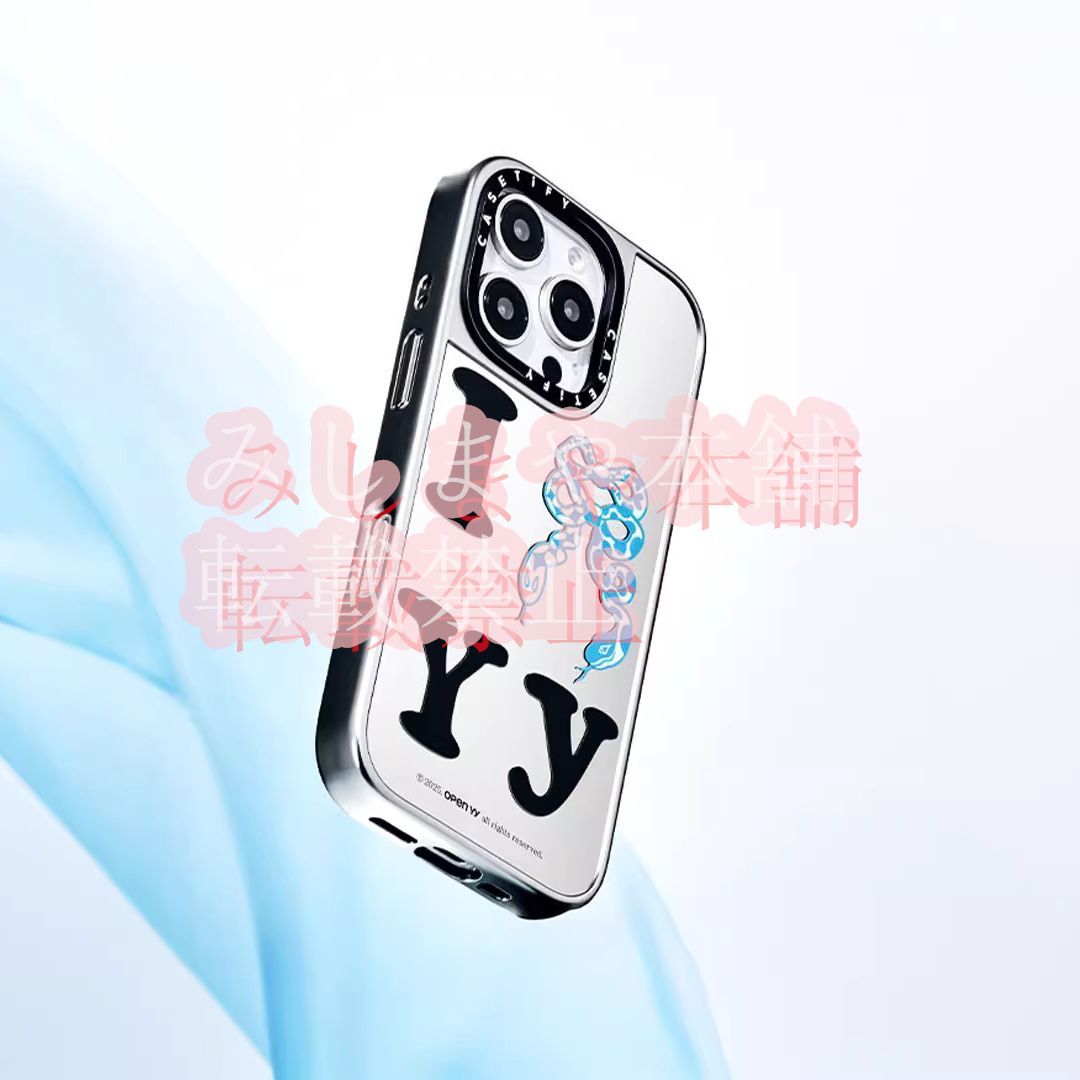 ミラーケースMagSafe対応】ケースティファイ CASETiFY x OPEN YY ミラーケースMagSafe対応】ケースティファイ CASETiFY x OPEN YY