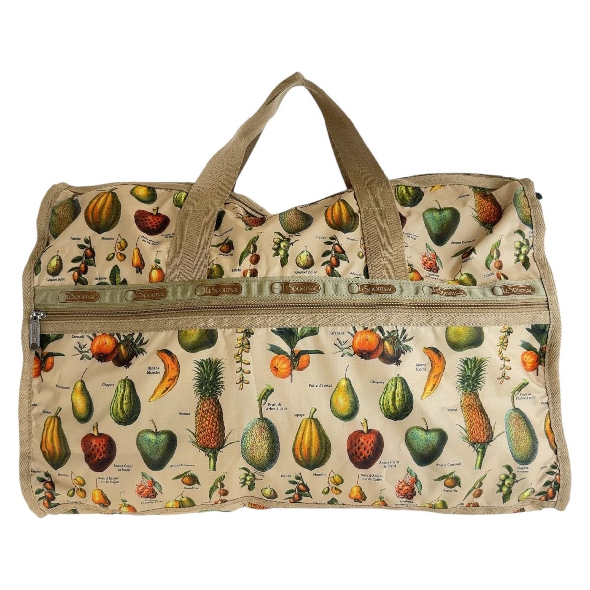 LeSportsac ボストンバック 2way フルーツ柄 ラフランス
