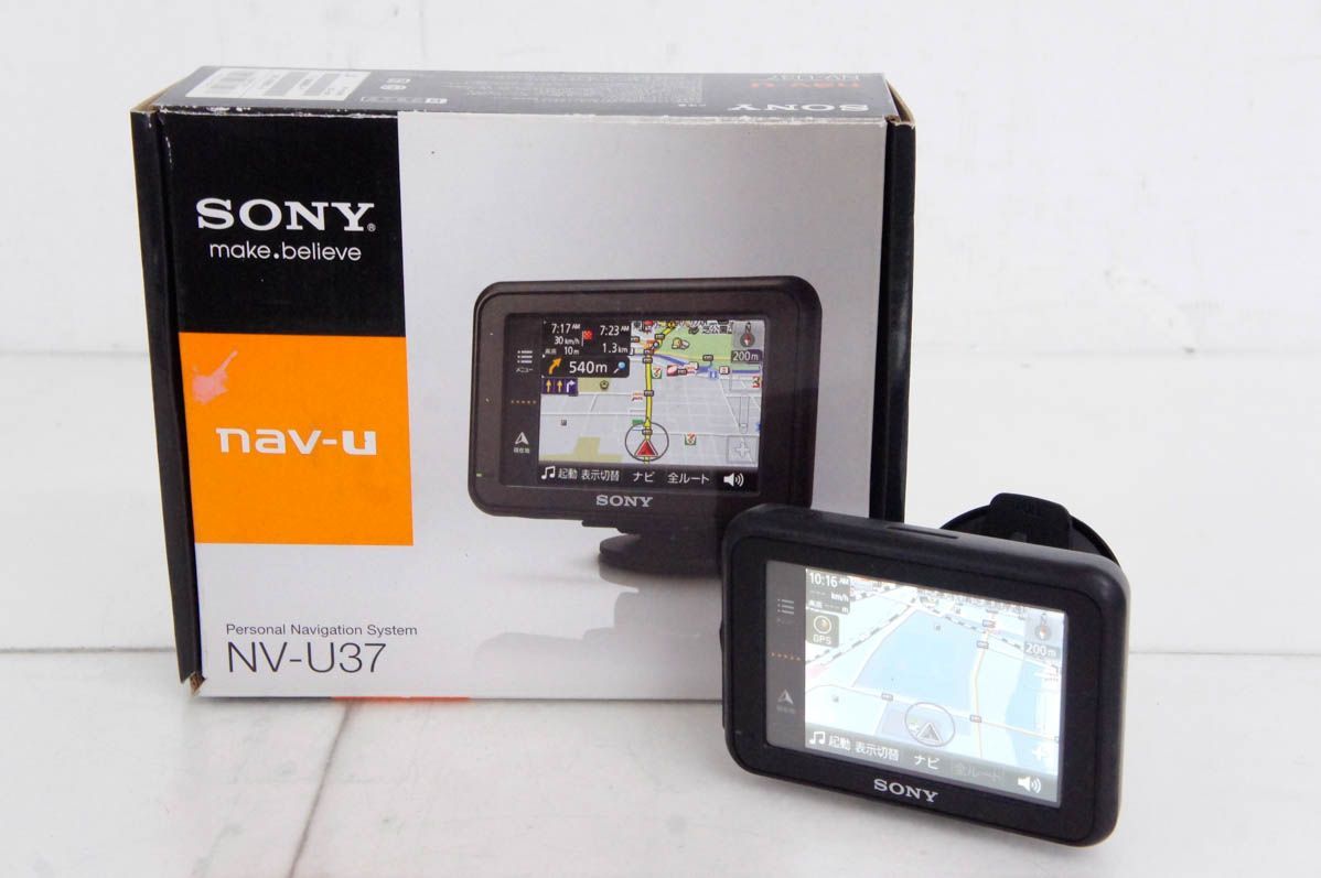 SONYソニー 3.5V型 パーソナルナビゲーションシステム nav-u NV-U37