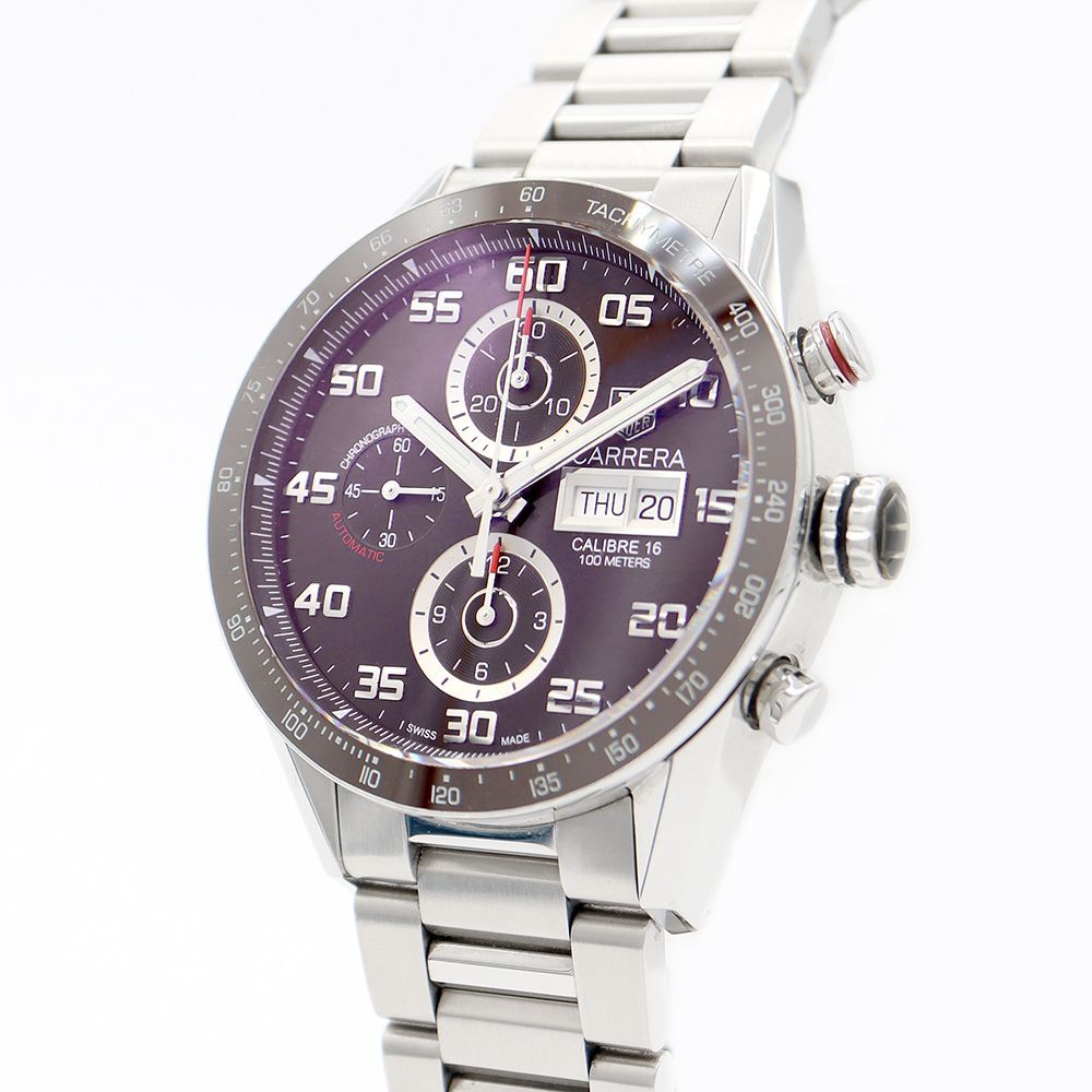 内部点検済 TAG Heuer タグホイヤー カレラ キャリバー16 クロノグラフ