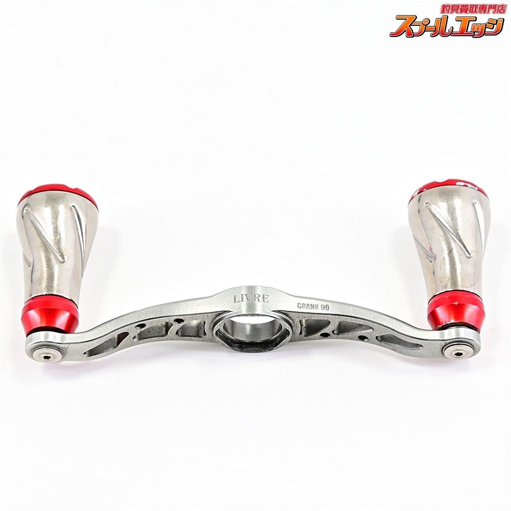 激安販売、最安価に挑戦。 リブレ クランク 90 フォルテノブチタン|レッド装着 シマノ右用センターナット付 LIVRE CRANK m41123 100% 本物保証!