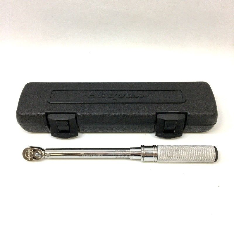 Snap-on スナップオン 1|4 トルクレンチ QD1RN25A ケース付 5～25N m 未校正 ハンドツール △ DW3549