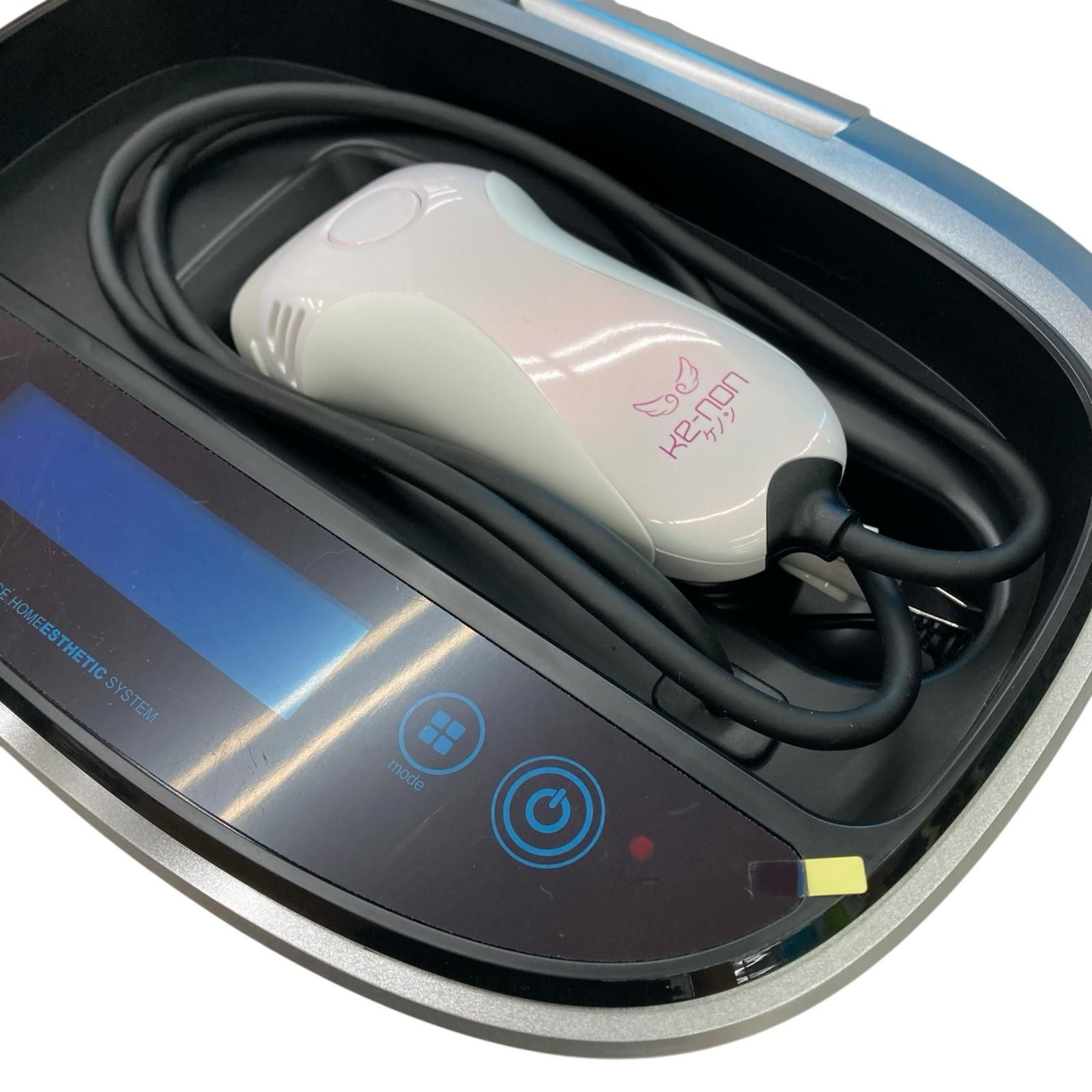 186000 KE-NON ケノン 家庭用脱毛器 フラッシュ式 エムテック バージョン8.6 J NIPL-2080 パールホワイト 光美容器