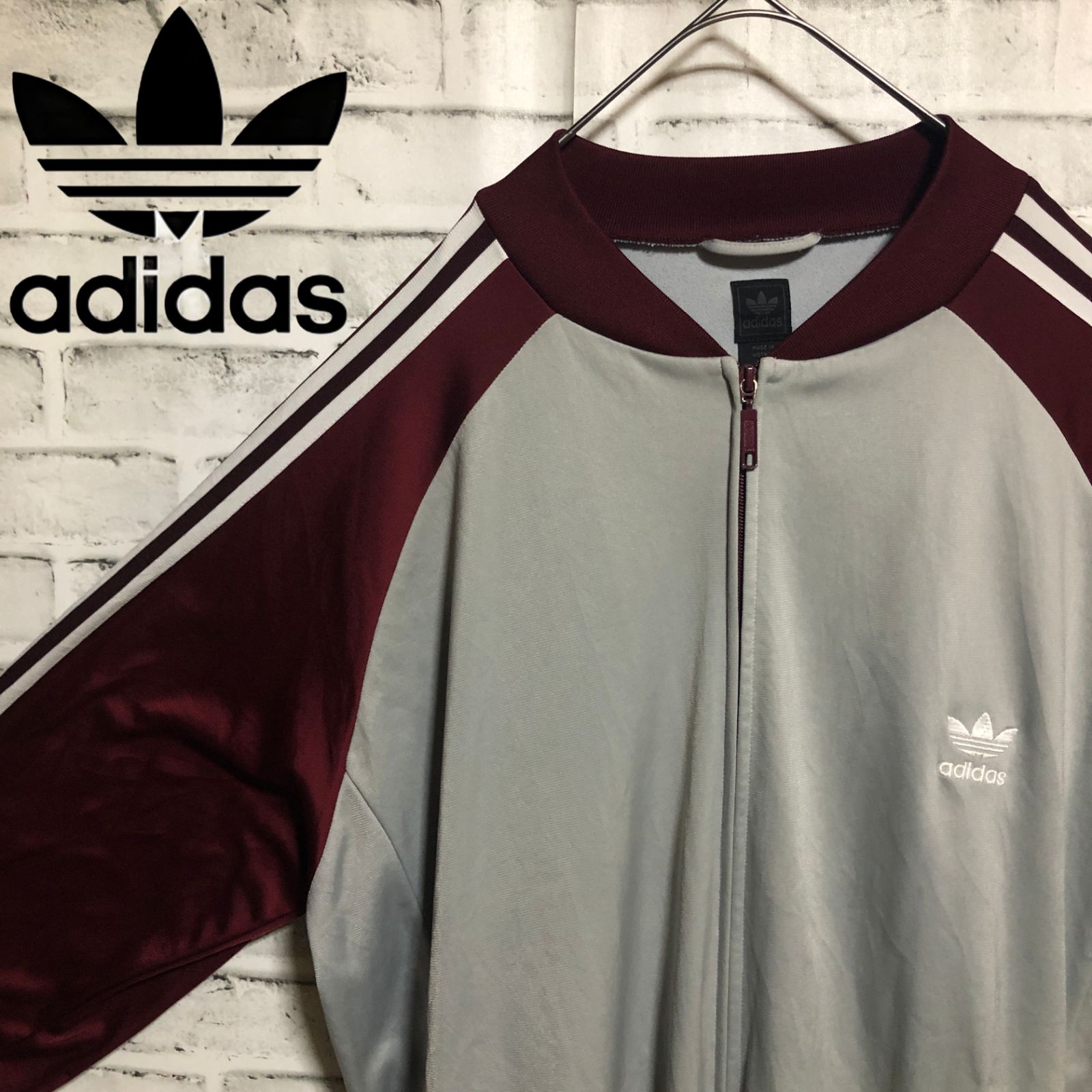 ラウンド 希少XXL⭐️90s 希少4XL⭐️90s ラグラン- adidas adidas