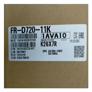 ☆新品 送料無料☆ MITSUBISHI 三菱電機 FR-D720-11K インバータ ☆６