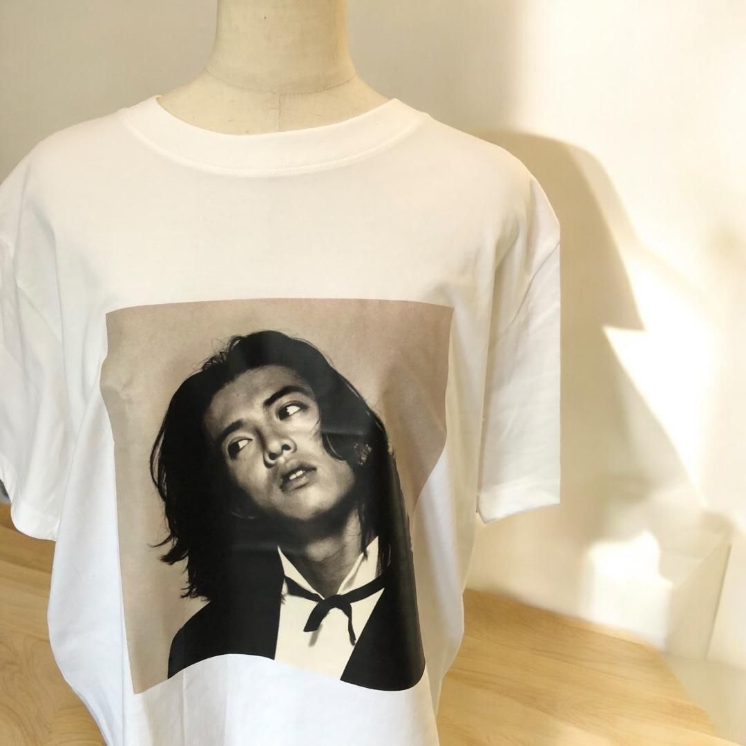 即日発送】木村拓哉キムタクフォトプリント Tシャツ. サイズXL 即日発送】木村拓哉キムタクフォトプリント Tシャツ. サイズXL