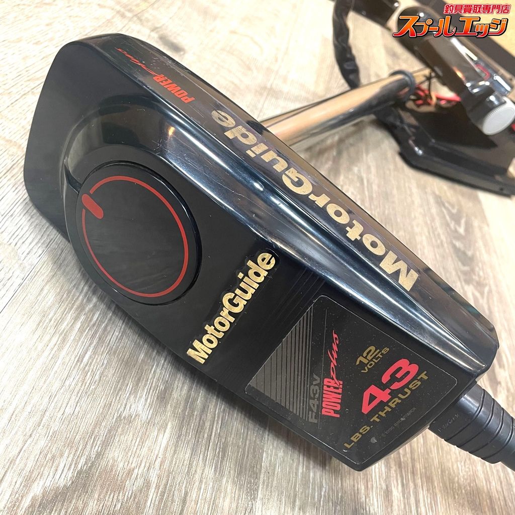 店頭受取のみ モーターガイド フットコンエレキ F43V パワープラス 43LBS 12V 無段階 01マウント付 Motor guide K_300 e08172