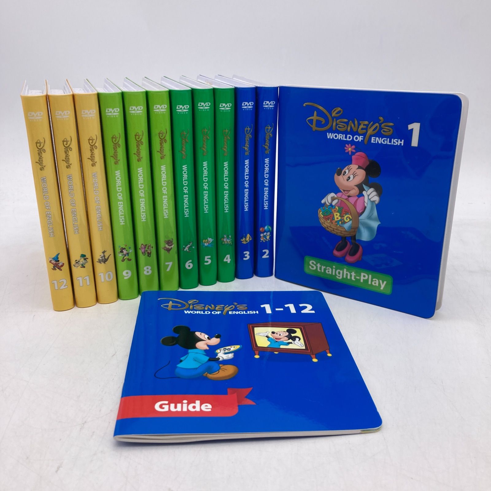 2018年 ストレートプレイDVD 新子役 字幕あり プレイオールソングス機能 ディズニー英語システム DWE Disney ワールドファミリー 502305