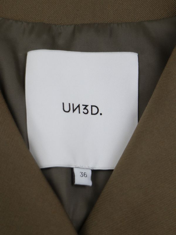 UN3D. アンスリード 22AW COCOON TRENCH CT コクーントレンチコート ブラウン 36 ITGC2PKSZ2HI