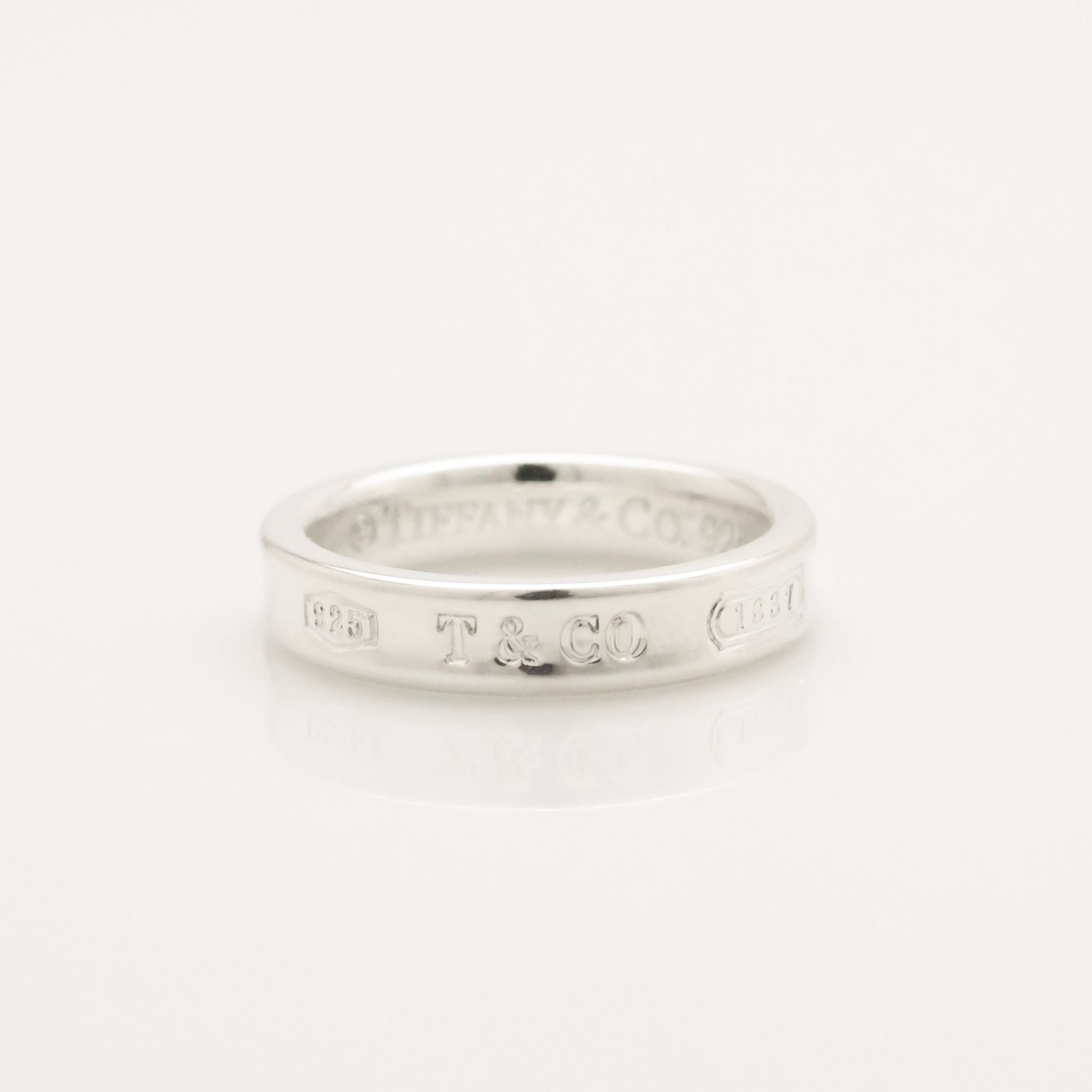 美品】ティファニー TIFFANY＆Co. 1837 ナロー リング 9 号