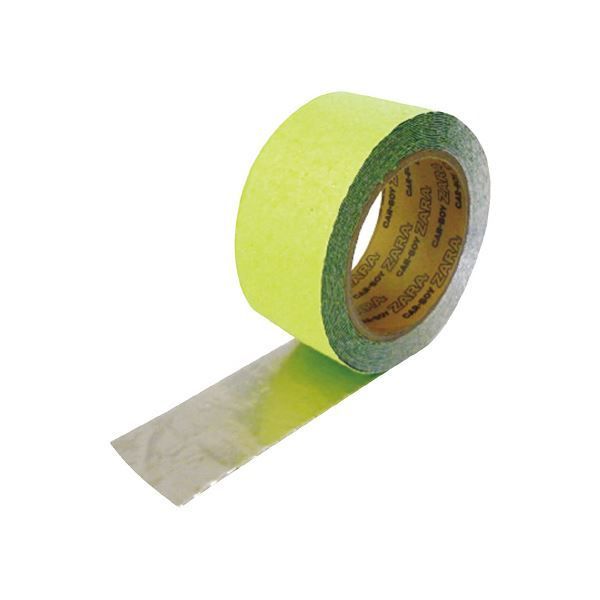 （まとめ）カーボーイ すべり止めテープ ザラザラ 蓄光 50mm×5m【×10セ
