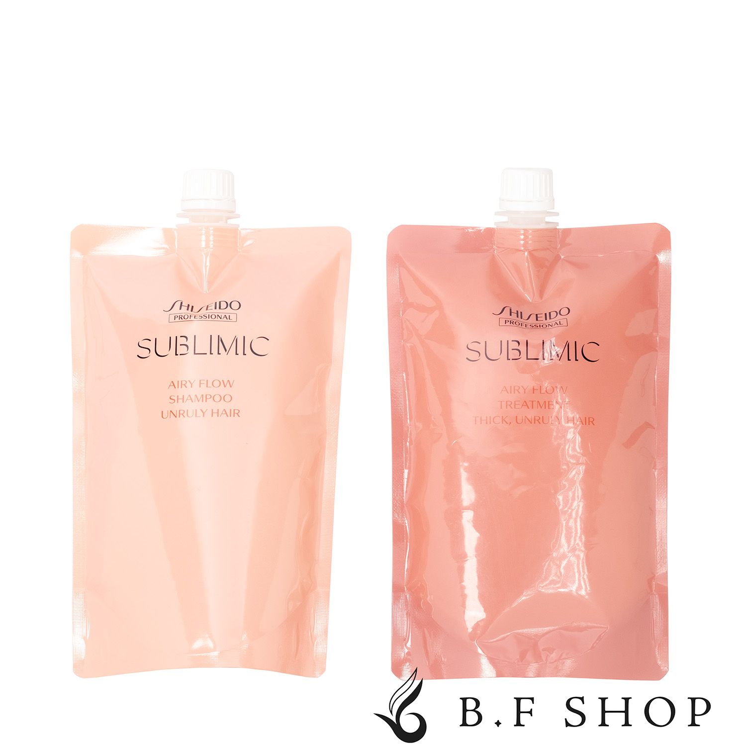 【セット品】資生堂 サブリミック エアリーフロー シャンプー u0026 ヘアトリートメント T 450ml 太くまとまらない髪 THICK，UNRULY HAIR LSC