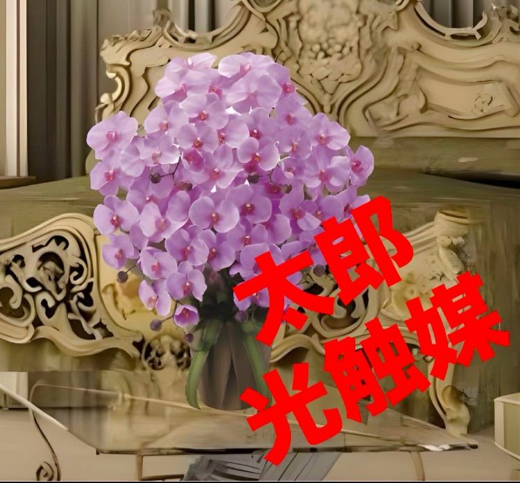 光触媒 人工観葉植物 フェイクグリーン エレガント胡蝶蘭7本立LAV@@