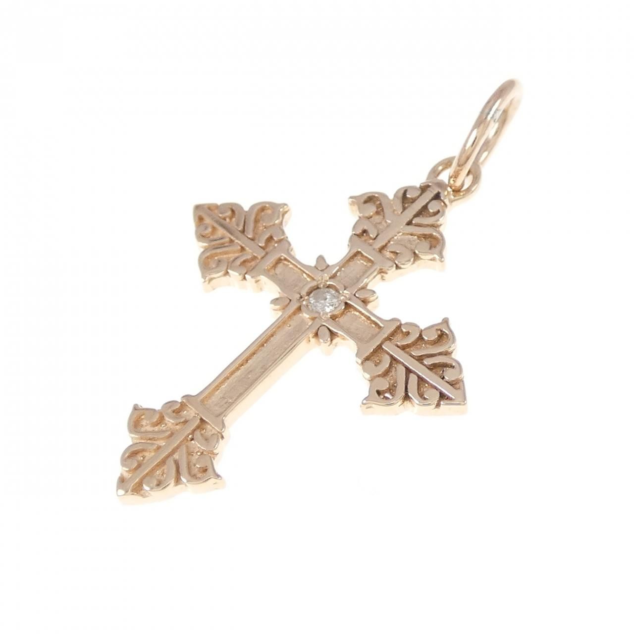 アガット ダイヤモンド ペンダント 0.02CT