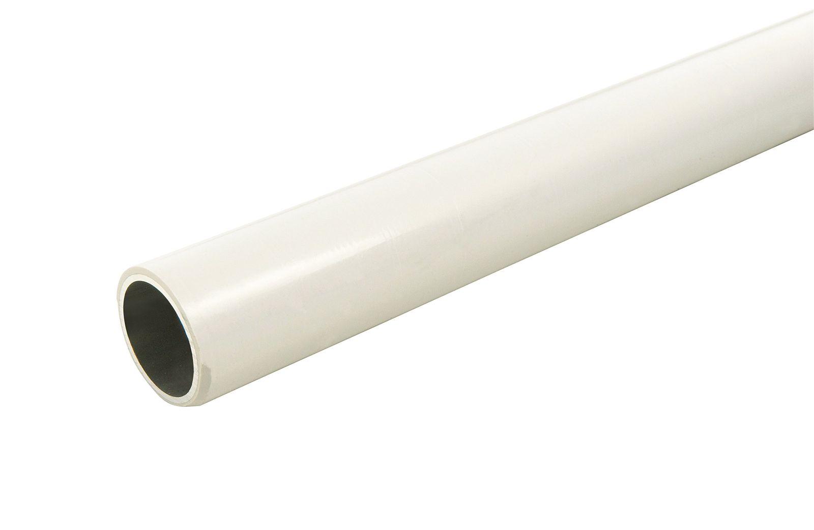 数量 マツ六 ECLE ステン32 浴室用手すり 2M ホワイト 太さ32ミリ用