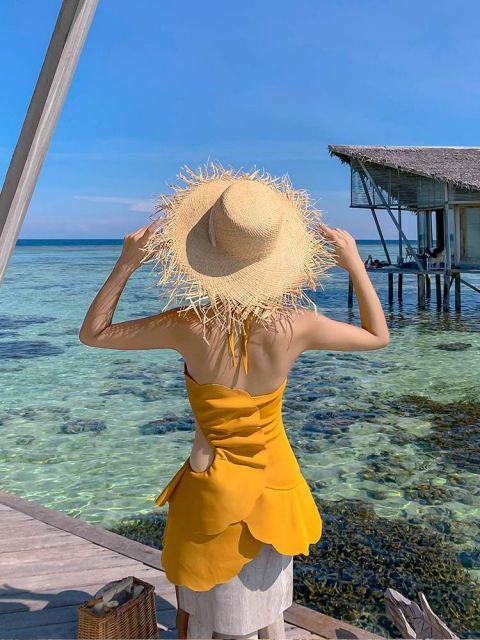 ホルターネック 水着 スイムウェア ワンピース水着 体系カバー水着