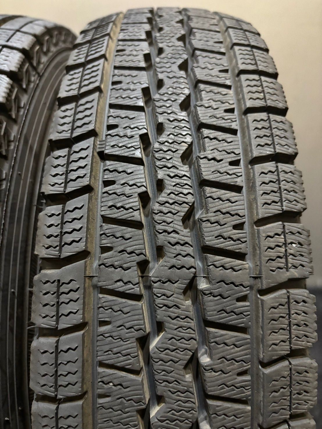 145/80R12 80/78N LT ダイハツ純正スチールホイールセット 145/80R12