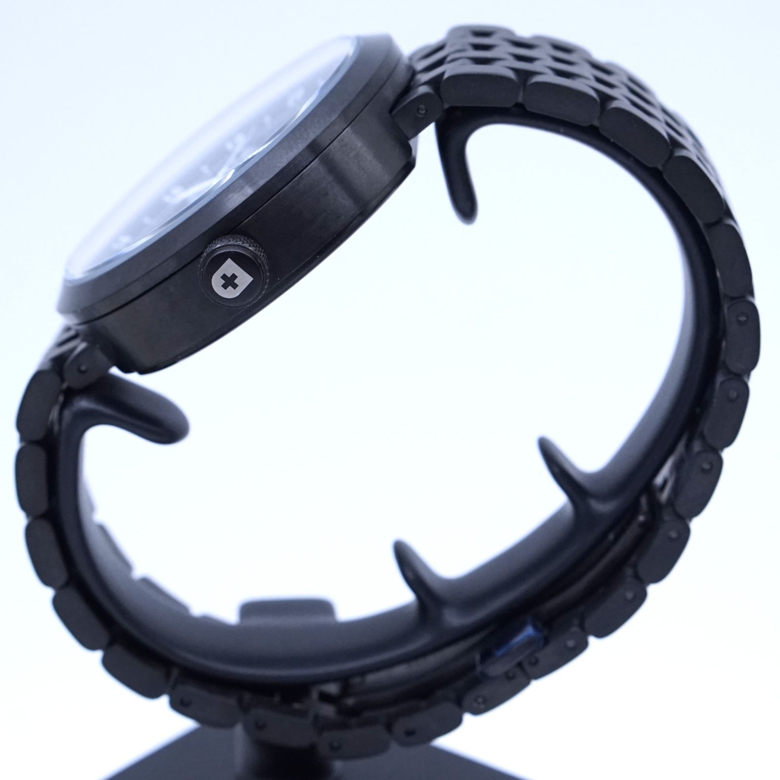 ZENO-WATCH BASEL ゼノウォッチ B554Q-GMT-bk-a1-M(WH) パイロット 