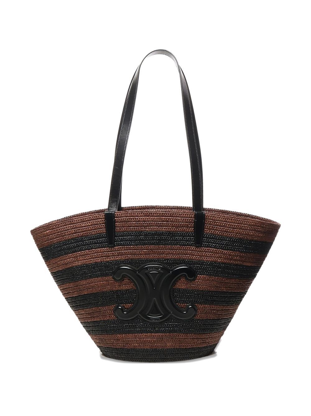 CELINE パニエ ラフィア トートバッグ