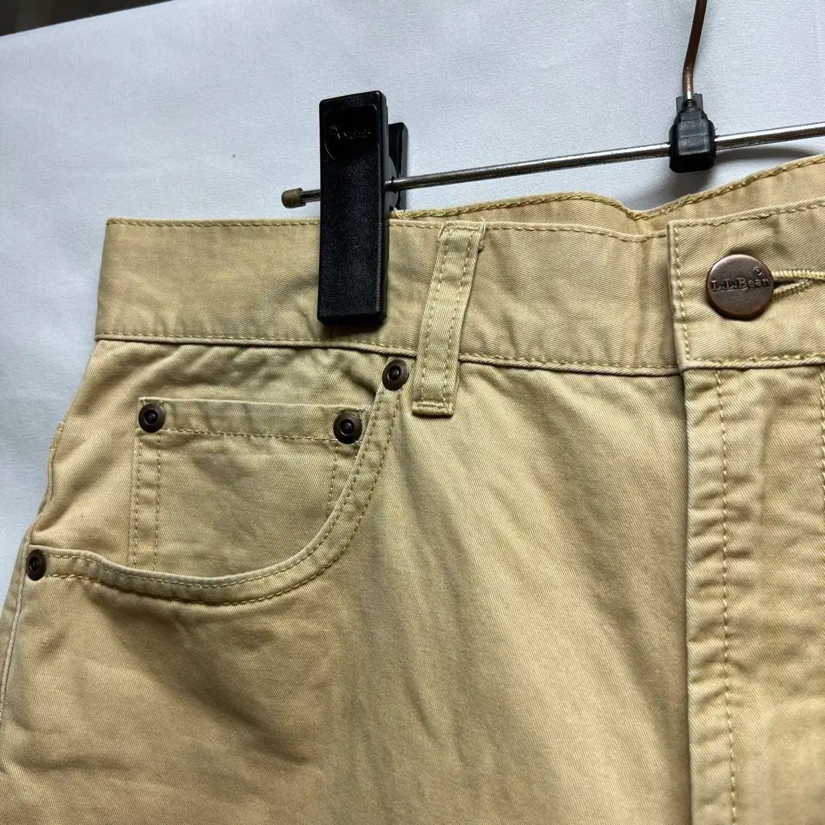 L.L.Bean エルエルビーン ベージュ コットン カーディガン