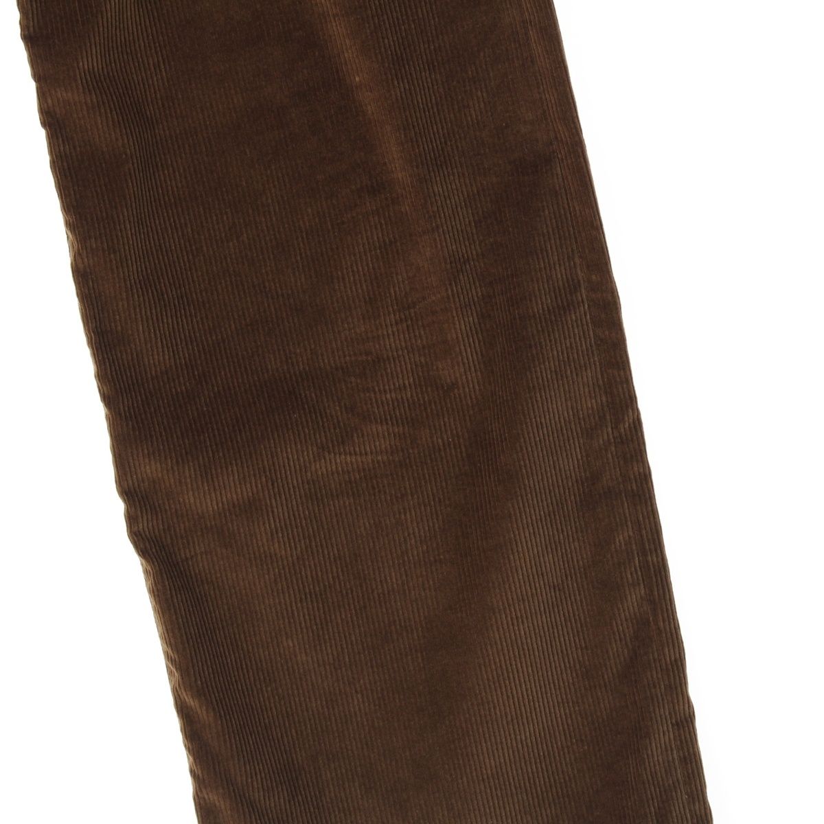 送料無料も! ザロウ カシミヤ混 コットン コーデュロイ パンツ ボトムス ブラウン 2