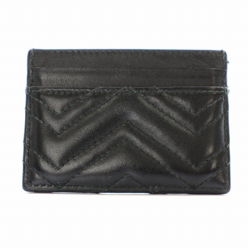 グッチ GUCCI GGマーモント カードケース 名刺入れ キルティング