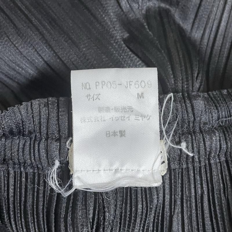 イッセイミヤケ PP05-JF609 プリーツロングパンツ レディース M