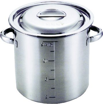 モリブデン 目盛付寸胴鍋 45cm 11845