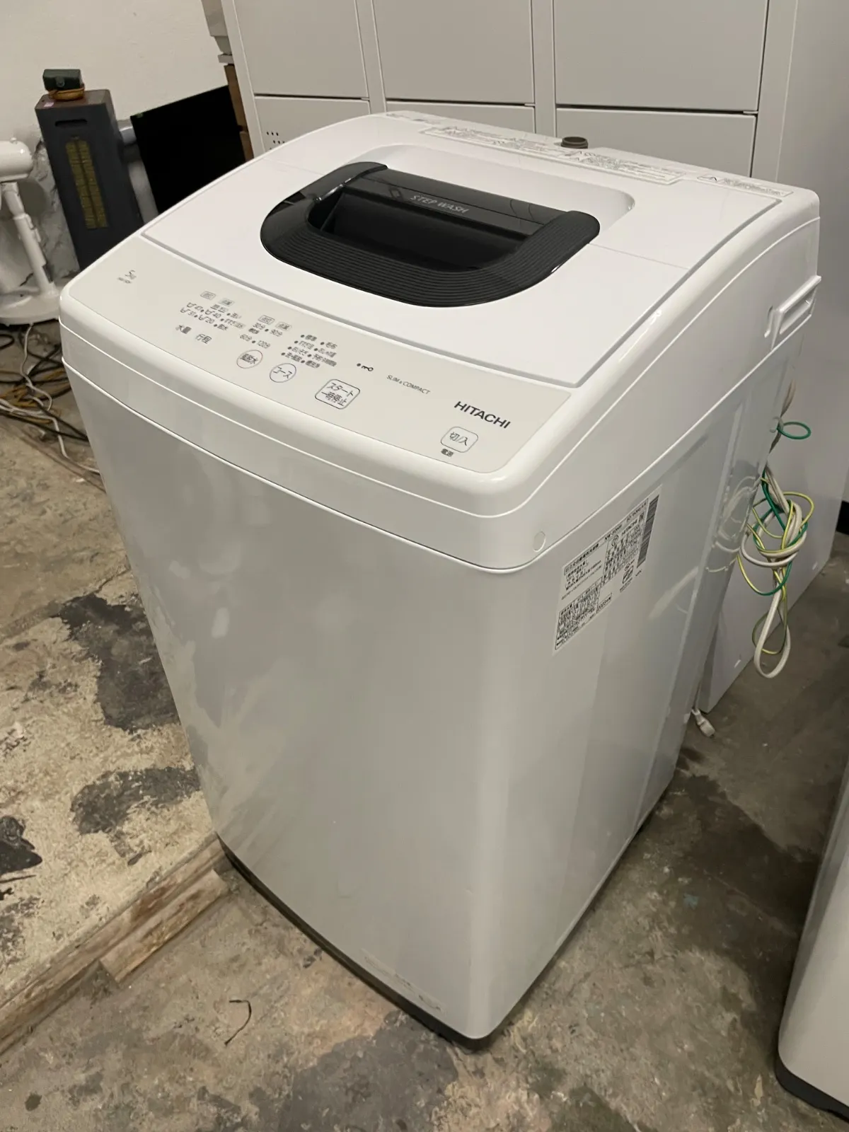 ①2023年製洗濯機5kg RORO YWM-T55LW 2023年製 全自動洗濯機
