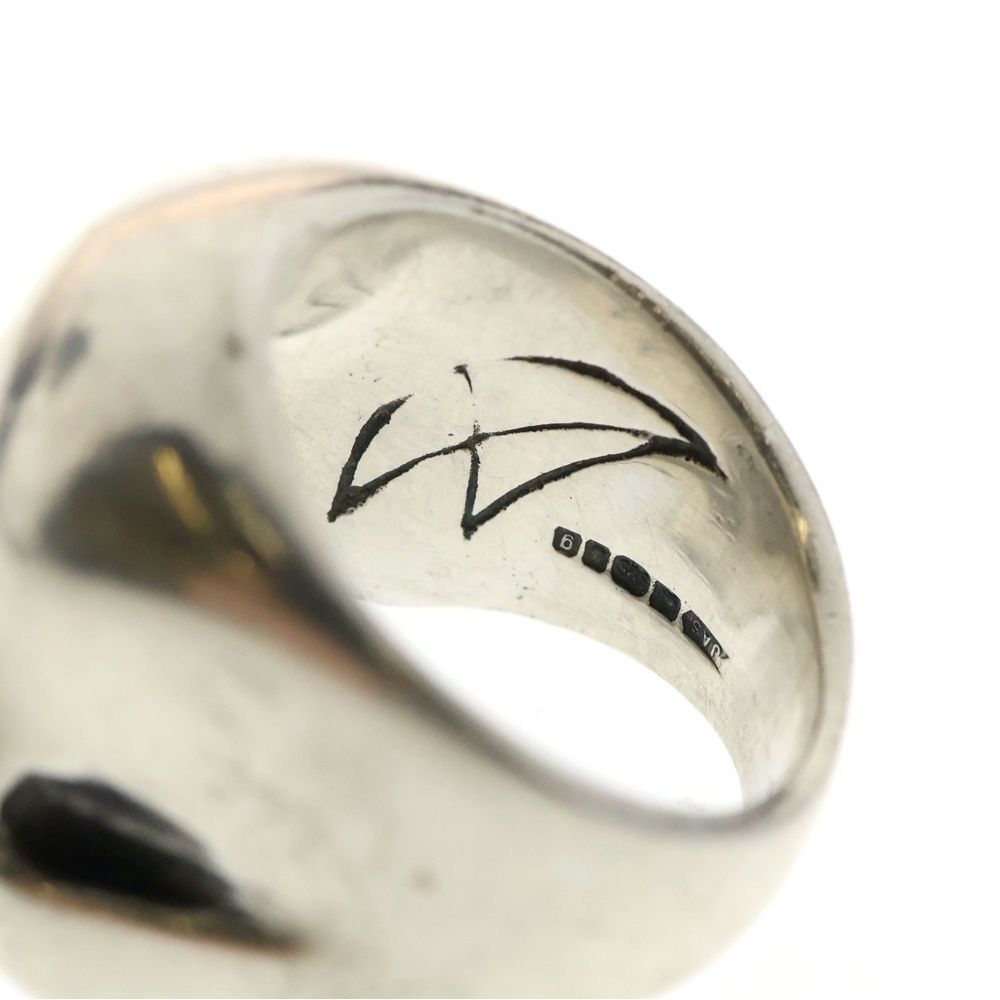 CRAZY PIG (クレイジーピッグ) EVIL SKULL RING LARGE ラージ